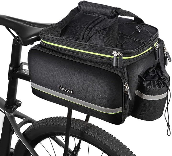 Lixada Fahrradtaschen für Gepäckträger, Fahrrad Gepäckträgertasche, Wasserdicht Fahrrad Sitz Tasche