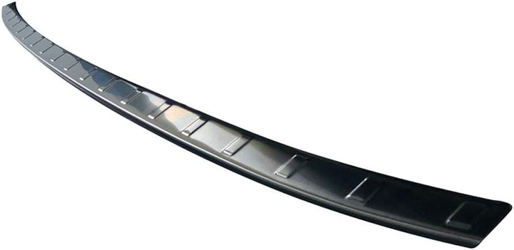 Avisa Schwarz Edelstahl Heckstossstangenschutz kompatibel mit Mazda CX-30 2019- 'Ribs'