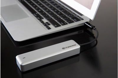 Transcend 480GB Highspeed JetDrive Thunderbolt PCIe™ Gen3 x4 Portable SSD Speichererweiterung für Ma