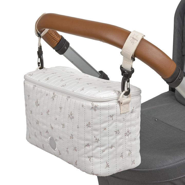 LÄSSIG Umhängetasche Enoa Buggy Organizer Miracle of Nature Leaves creme