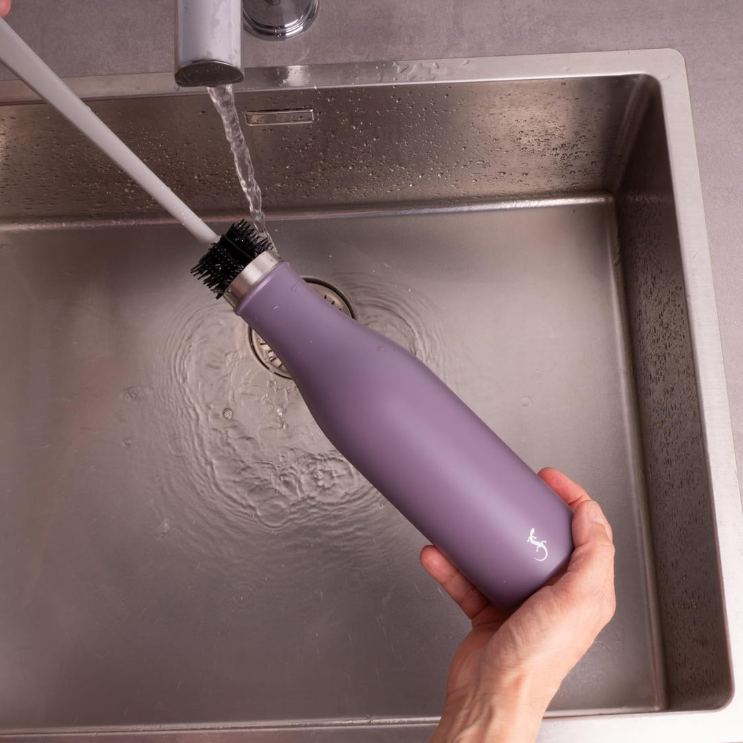 LURCH Isolierflasche aus Edelstahl 0,5 l in dusty purple – Die Trinkflasche für unterwegs, Dusty Pur