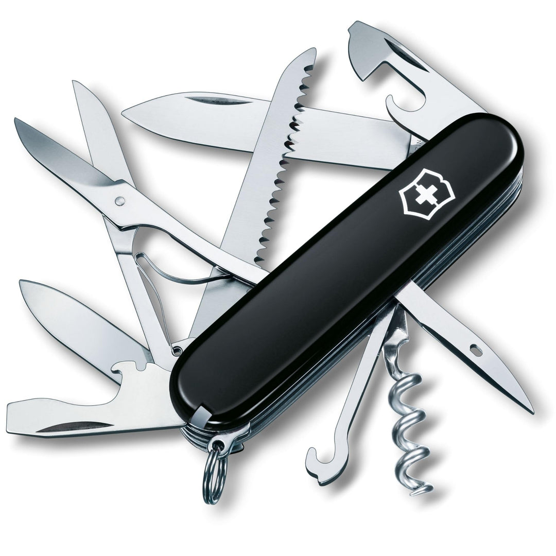 Victorinox Schweizer Taschenmesser Huntsman, Multitool, Swiss Army Knife mit 15 Funktionen, Klinge,