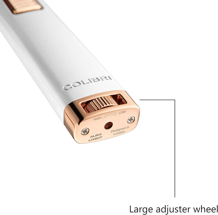 Colibri Aura Jet Flame Kerzenanzünder | Langes Stabfeuerzeug Mit Grosse Reichweite | Luxuriösem Fini
