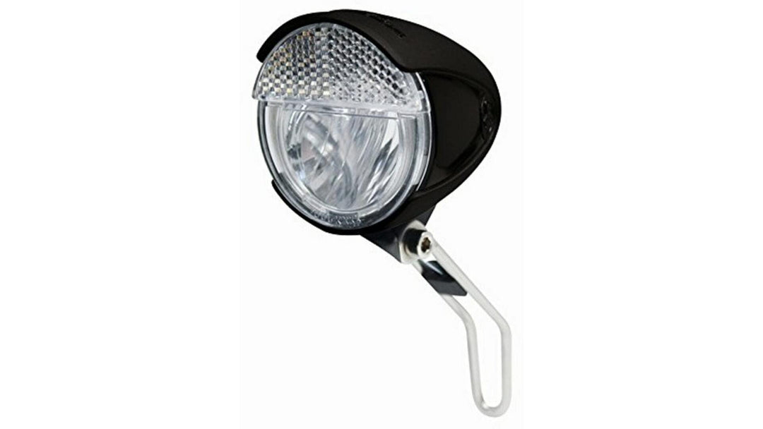 Trelock Beleuchtung LS 583 Bike-i Retro FD S/SL/A Dynamofrontscheinwerfer, schwarz, 8 x 5 x 5 cm