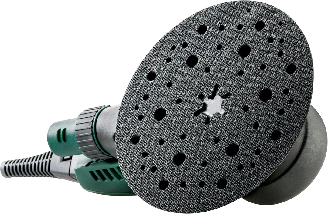 metabo Exzenterschleifer SXE 150-2.5 BL - 350 W, 150 mm Schleifteller - Leicht & flach, VTC Elektron
