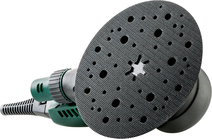 metabo Exzenterschleifer SXE 150-2.5 BL - 350 W, 150 mm Schleifteller - Leicht & flach, VTC Elektron