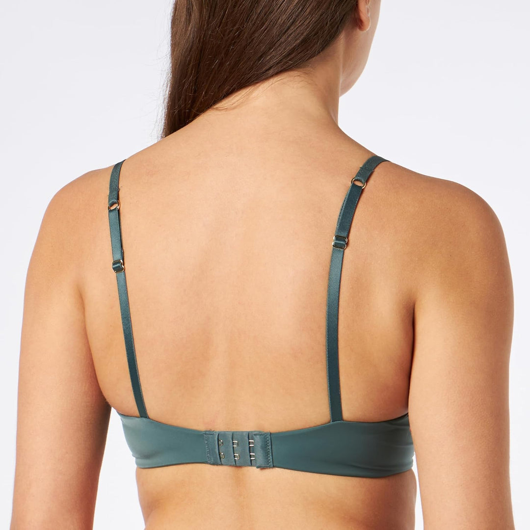 Triumph Damen Body Make-up Essentials WHP Schalen BH mit Bügel 75D Smoky Green, 75D Smoky Green