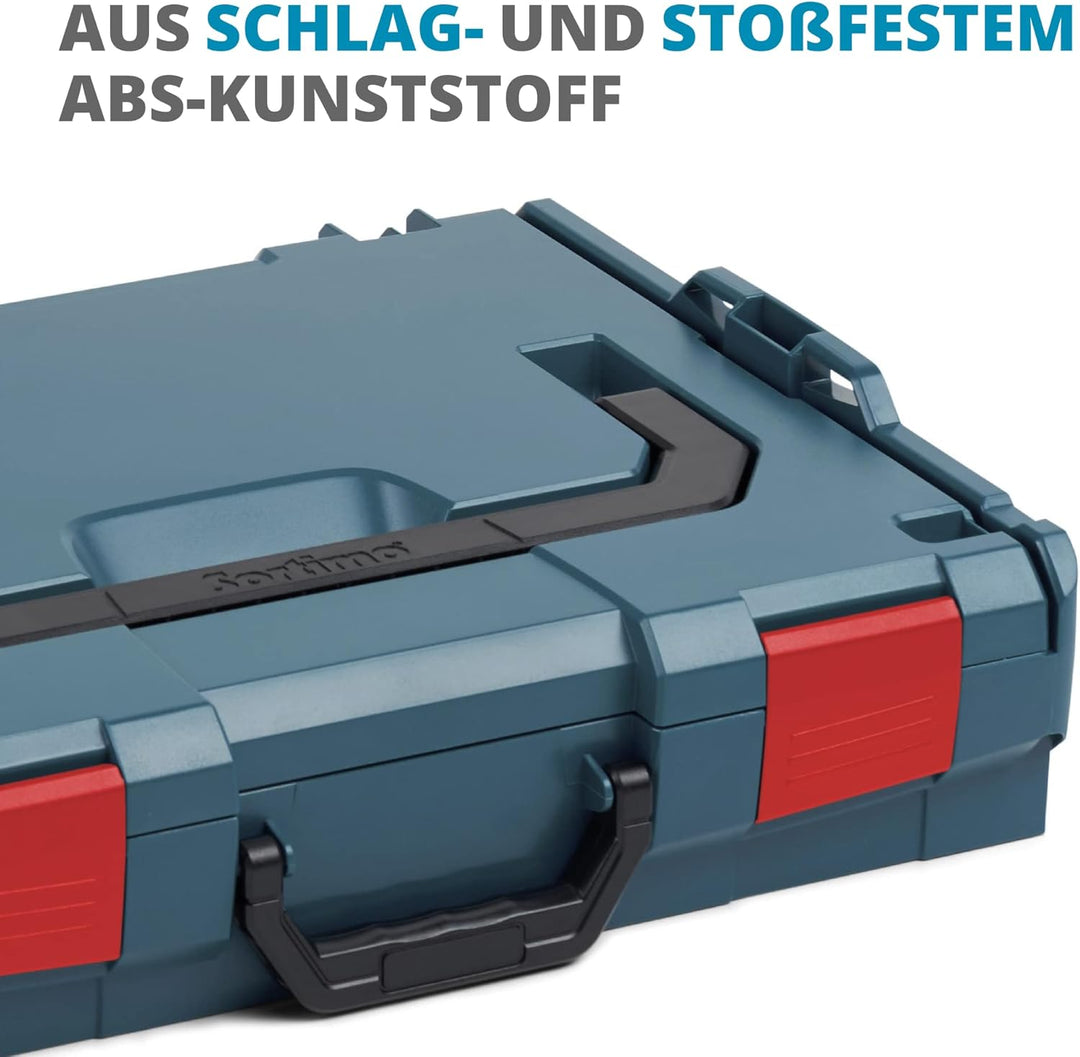 Bosch Sortimo L BOXX 136 3er Set | Grösse 2 professional blau | Werkzeugkoffer Kunststoff | Professi