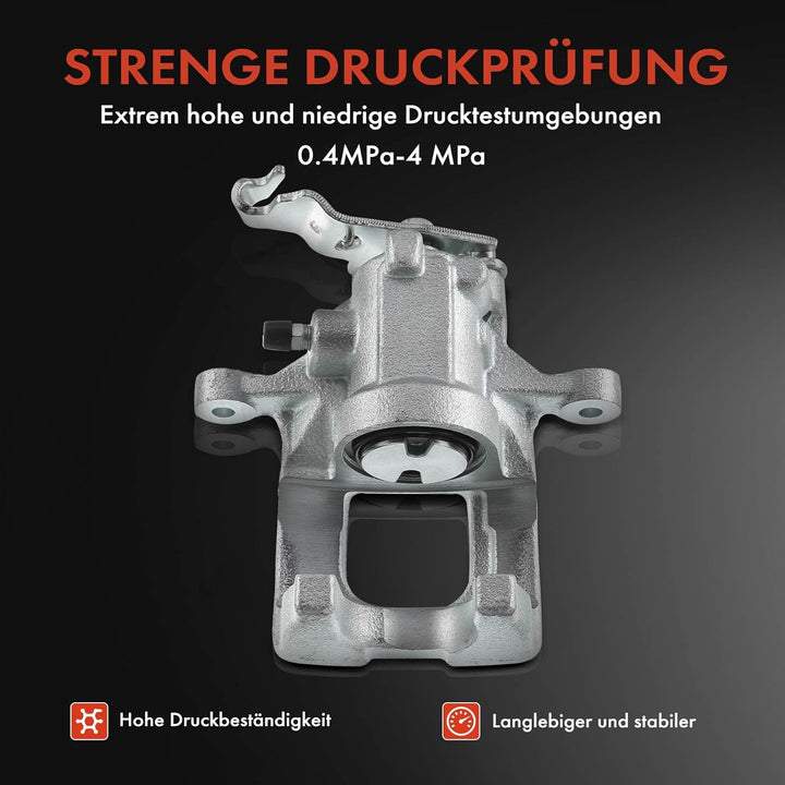 Frankberg Bremssattel Bremszange Hinten Links Rechts Kompatibel mit A3 Sportback 8PA 2009-2012 Octav