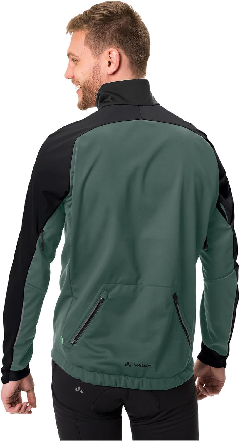 VAUDE Men's Posta Softshell Jacket VI - Softshelljacke Herren - Radjacke S dusty forest, S dusty for