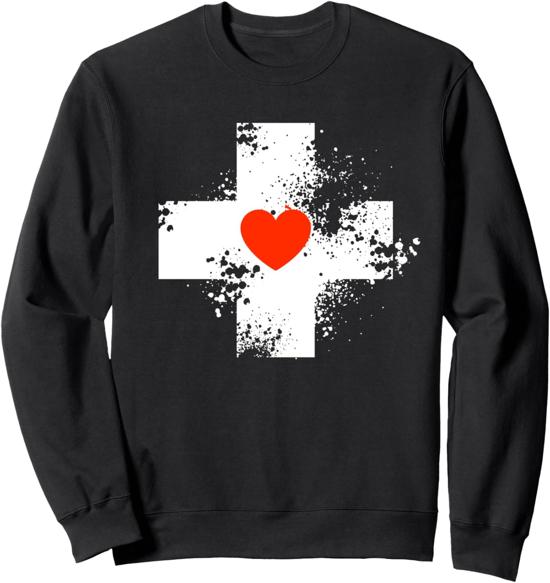 Geschenk für Krankenschwester | Krankenpfleger Geschenke Sweatshirt