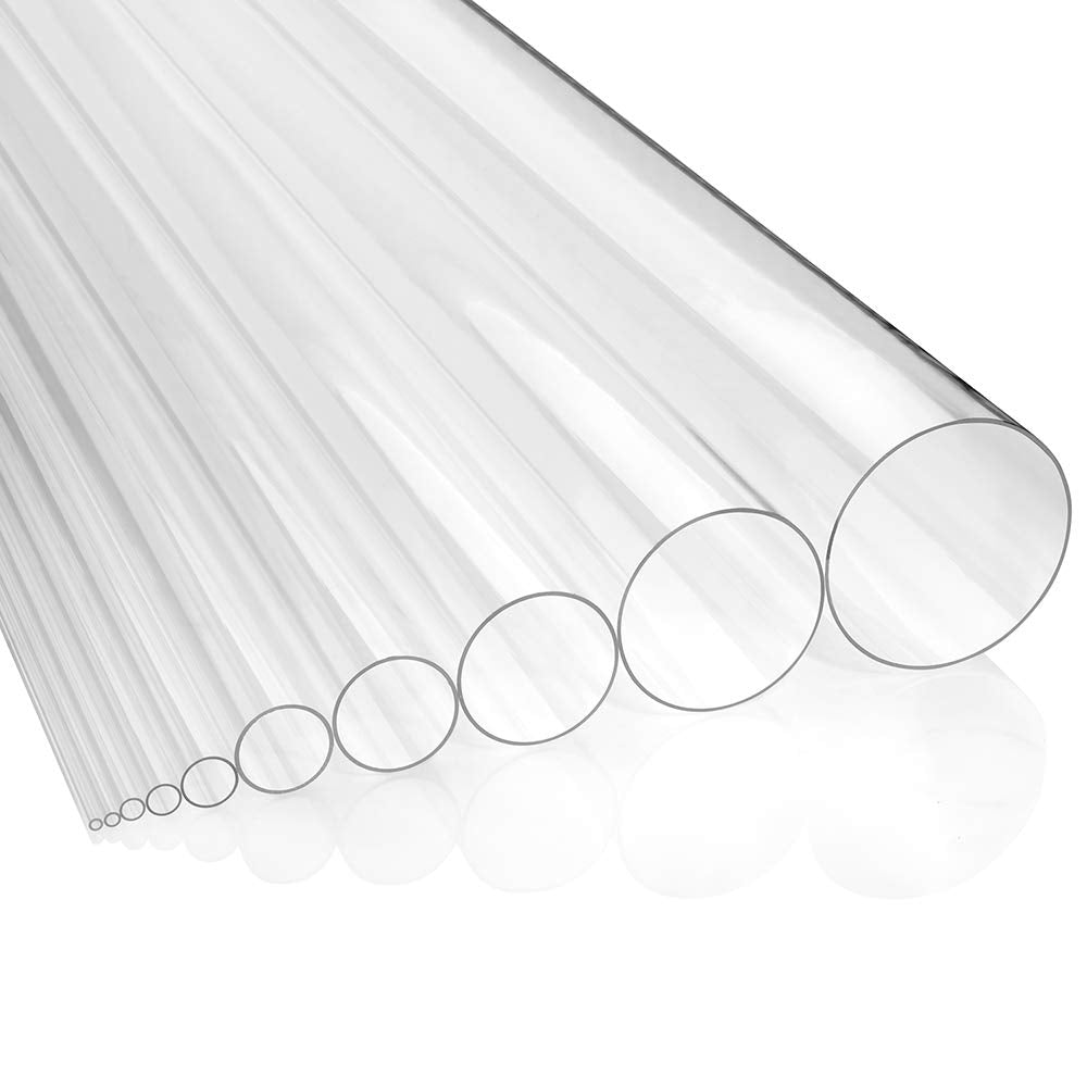 Acrylglasrohr XT Ø 200/194mm (Aussen/Innen), transparent, 1000mm lang - Zeigis® / farblos/PMMA/glask