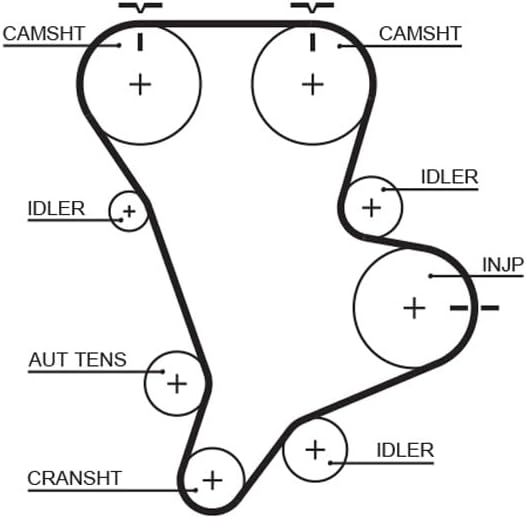 GATES Steuerriem 5583XS