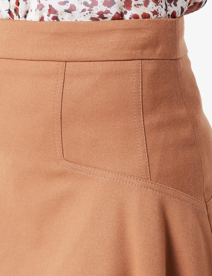 HUGO Damen Ritina Skirt 32 Open Brown246, 32 Open Brown246