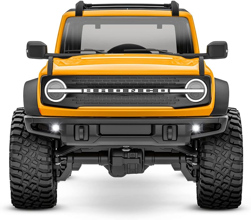 TRAXXAS TRX-4M Ford Bronco 4x4 gelb 1/18 Crawler RTR Brushed, mit Akku und USB Ladegerät