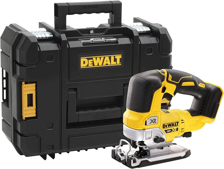 Dewalt Akku-Pendelhub-Stichsäge (18V, bürstenlos, luftgekühlt, verstellbarer Alu-Druckguss-Sägeschuh