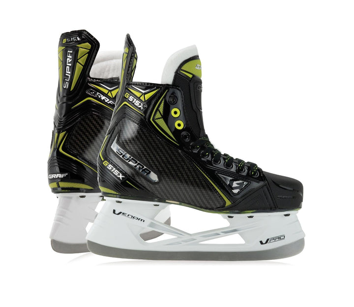 Graf Supra G515X Schlittschuhe Senior, Weite :W = Wide, Grösse:8 = 42