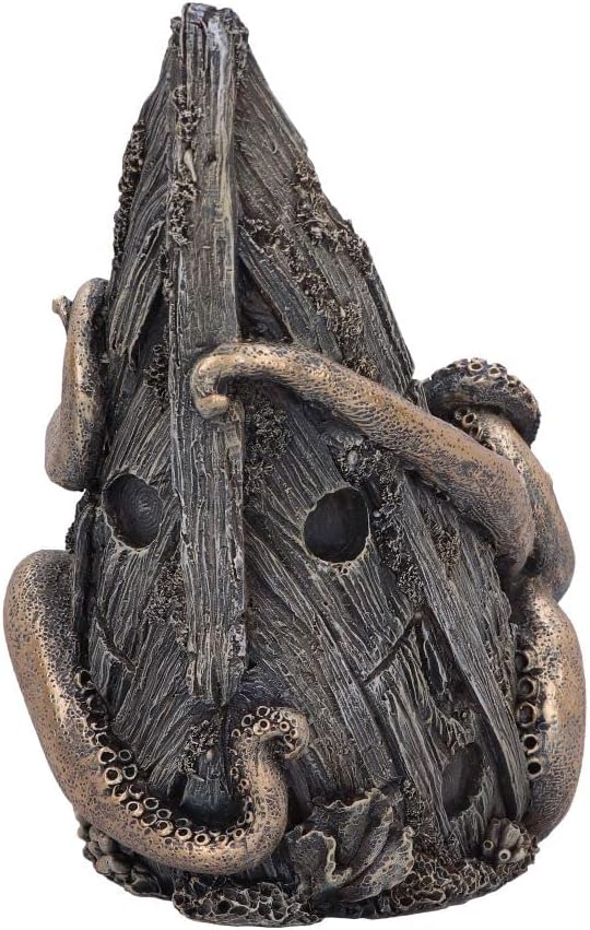 Nemesis Now Release The Kraken Weinflaschenhalter, Bronze, 25,8 cm