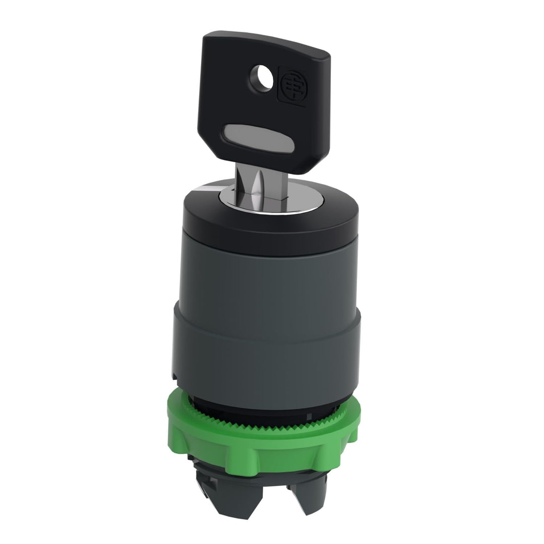 Schneider ZB5AG412 Frontelem. für Schlüsselsch. durchmesser 22, 2 Stellungen rastend, Ronis 421E- je