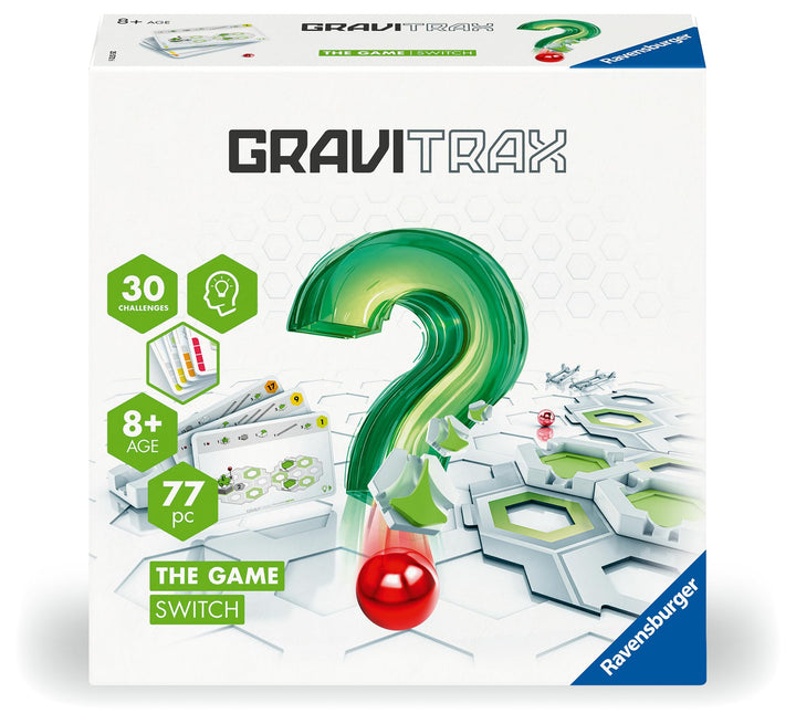 Ravensburger 25572 GraviTrax The Game Switch - Logikspiel für Kugelbahn Fans, Konstruktionsspielzeug