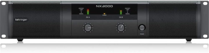 Behringer NX3000 Ultraleichter 3000-Watt-Class-D-Leistungsverstärker mit SmartSense-Lautsprecherimpe