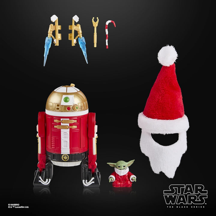 STAR WARS The Black Series Astromech Droid (Holiday Edition), Premium Collectible 6 Inch Action Figu