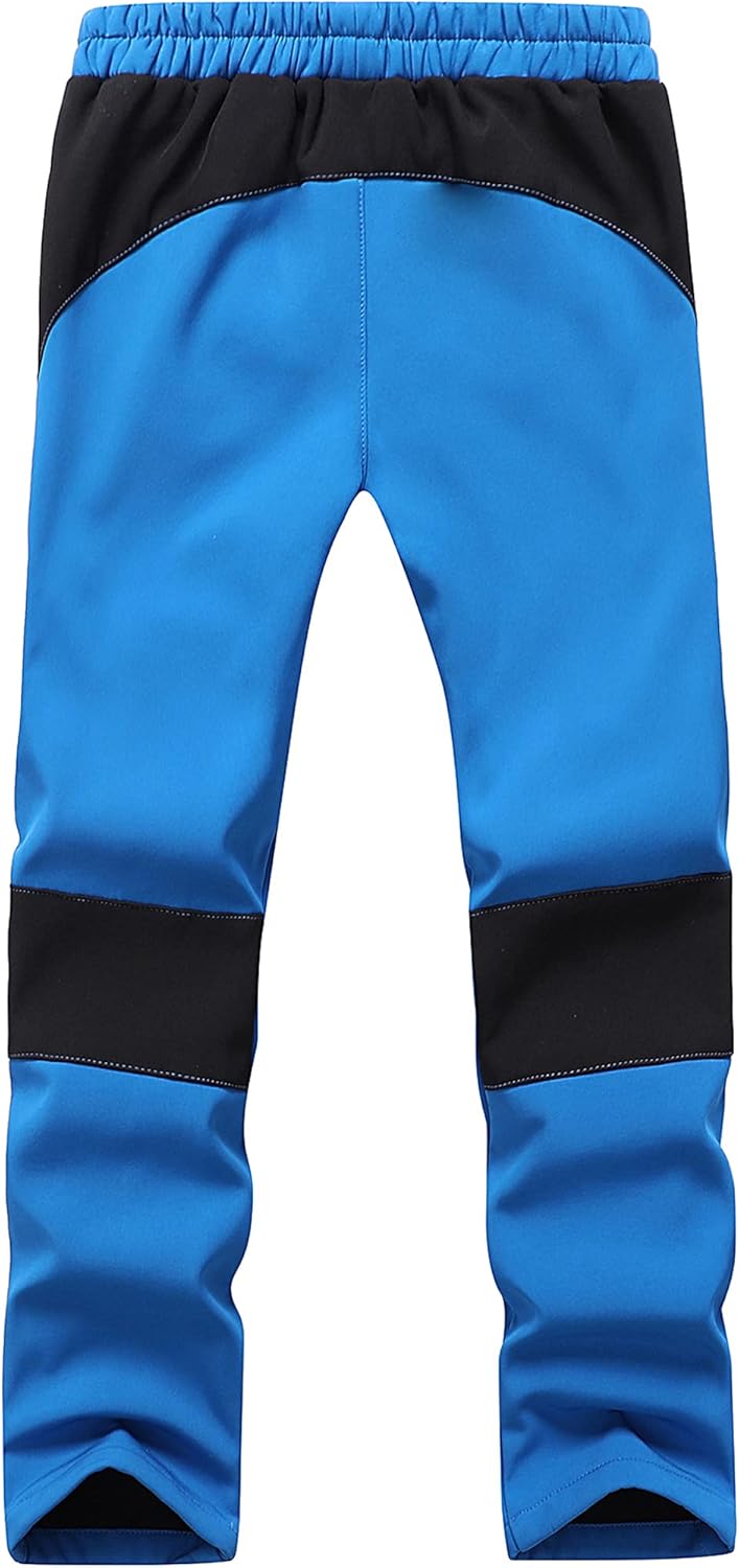 Kinder Softshellhose Skihose Warm Gefüttert Thermohose Winter Wasserdicht Winddicht Schneehose Junge