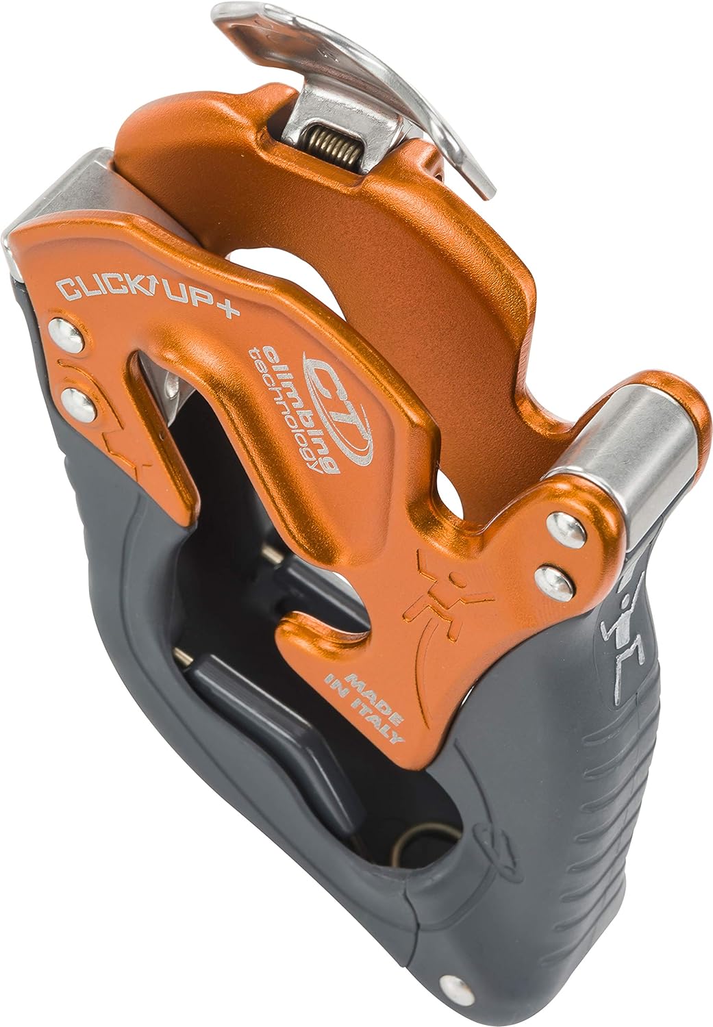 Climbing Technology Click Up Kit Plus Sicherungsgerät-Set Klettern Hummerrot Einheitsgrösse, Hummerr