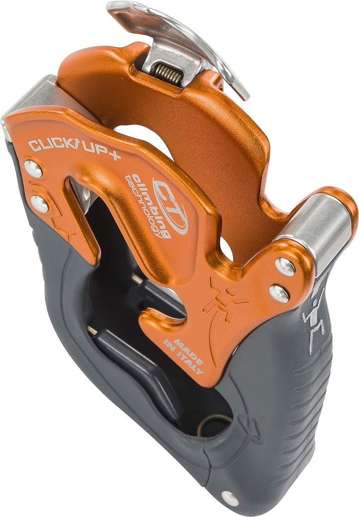Climbing Technology Click Up Kit Plus Sicherungsgerät-Set Klettern Hummerrot Einheitsgrösse, Hummerr