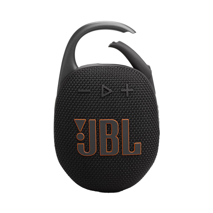JBL Clip 5 in Black - Portable Bluetooth Speaker Box Pro Sound, Deep Bass and Playtime Boost Functio