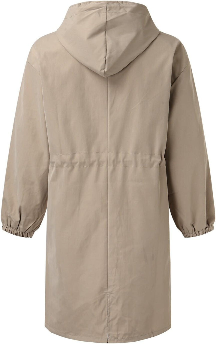 C'est TT Regenjacke Damen Atmungsaktiver Windbreaker Mit Kapuze Regenponcho Leicht Mehrzweck Windbre