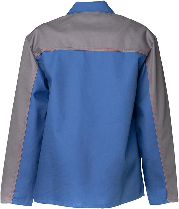 Planam Grösse 110 Herren Major Protect Jacke 1-lagig kornblau grau Modell 5200 Kornblau/Grau 110, Ko