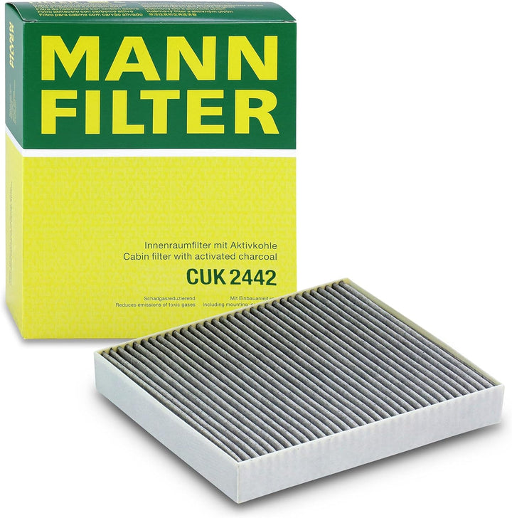 1x MANN-FILTER Ölfilter, 1x MANN-FILTER Luftfilter, 1x MANN-FILTER Innenraumfilter (Aktivkohlefilter