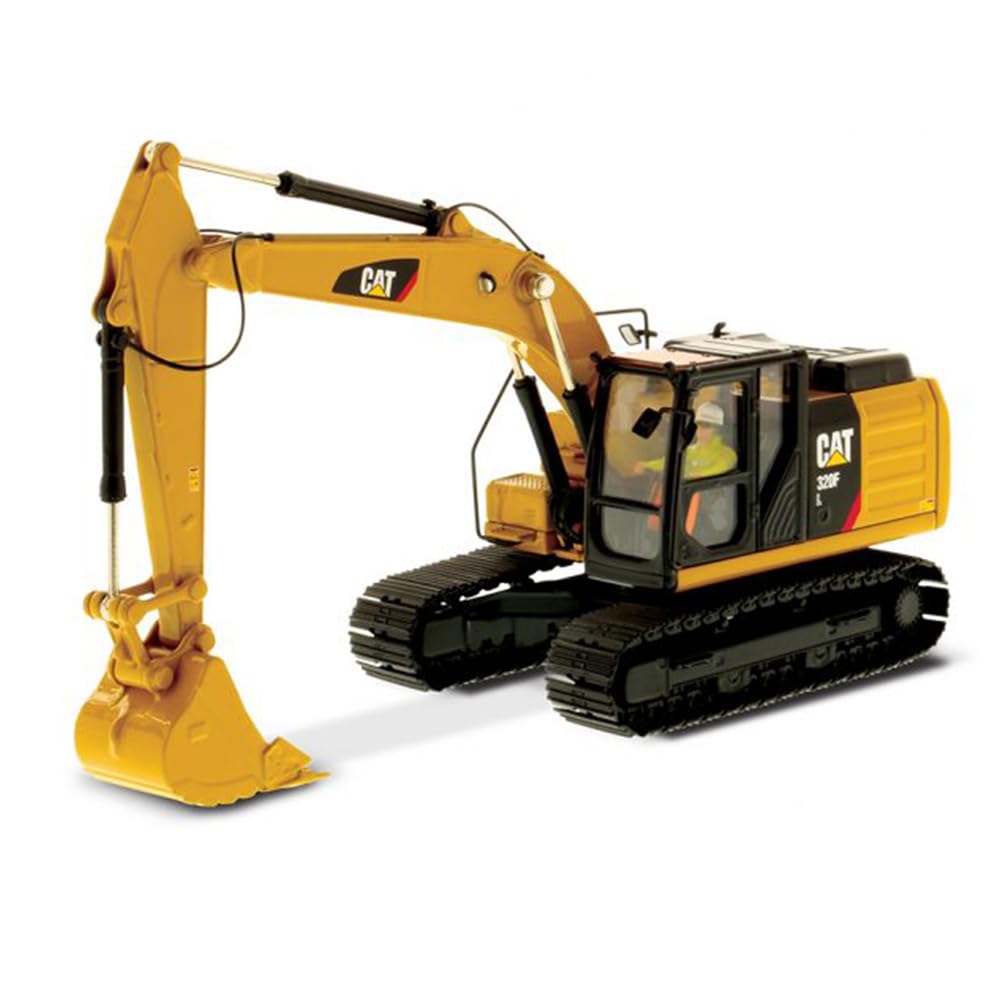 Diecast Masters 85931 - Cat 320F L Bagger, Massstab 1:50, ab 14 Jahren, in Blechdose, für Sammler ge