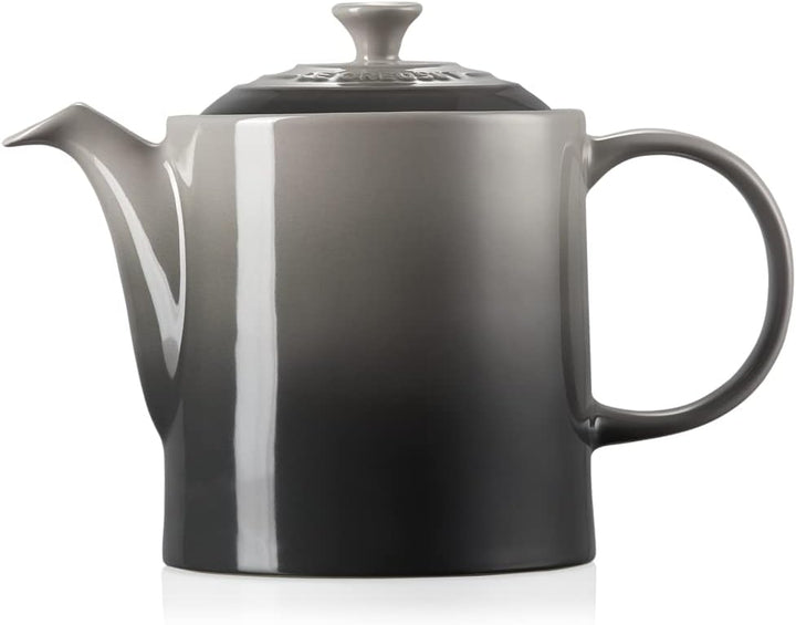 Le Creuset Hohe Kanne, Rund, 1,3 Liter, Steinzeug, Flint (Grau) Flint 1.3 Liter Steinzeug, Flint 1.3