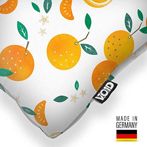 VOID Aquarell Orangen Kissenbezug Kissenhülle Sofakissen Kissen Deko Outdoor-Kissen Dekokissen, Kiss