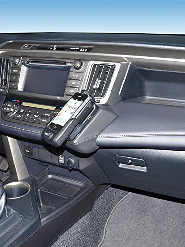 KUDA 1125 Halterung Kunstleder schwarz für Toyota Rav4 (4. Gen) ab 04/2013, 1125