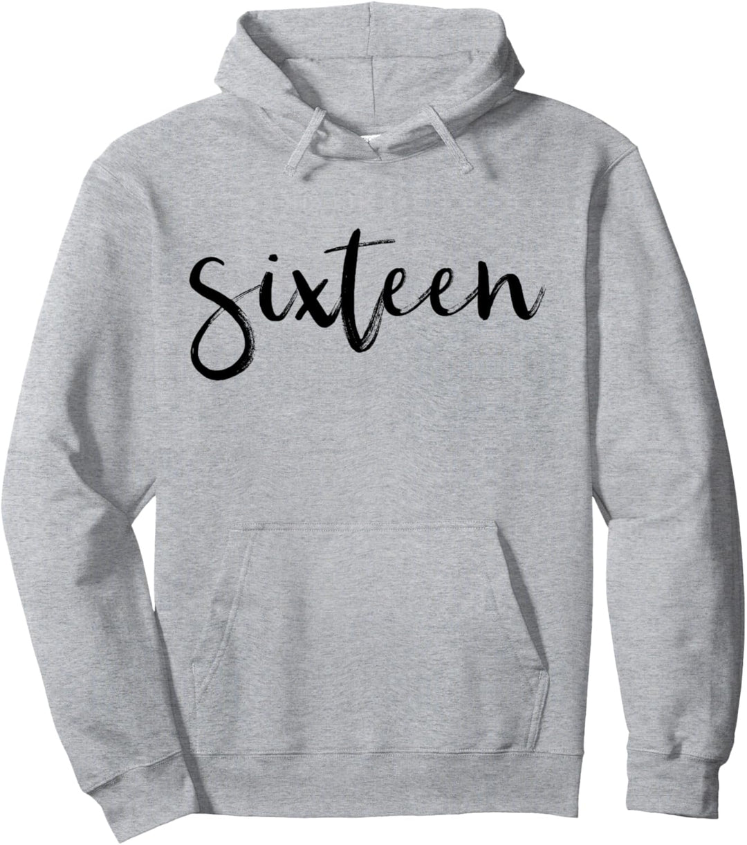 16. Geburtstag Junge Mädchen 16 Jahre 2008 Lustig Geschenk Pullover Hoodie