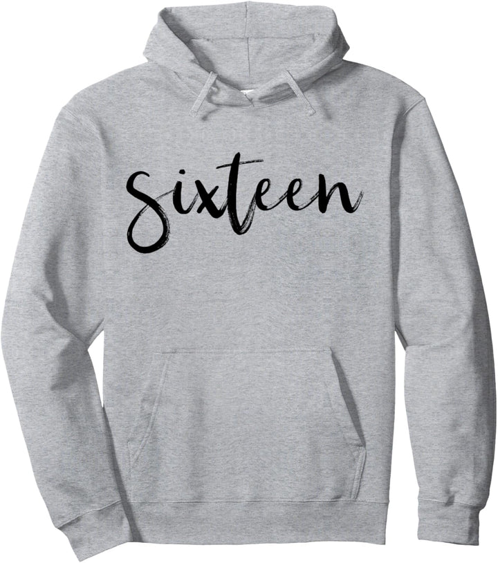16. Geburtstag Junge Mädchen 16 Jahre 2008 Lustig Geschenk Pullover Hoodie