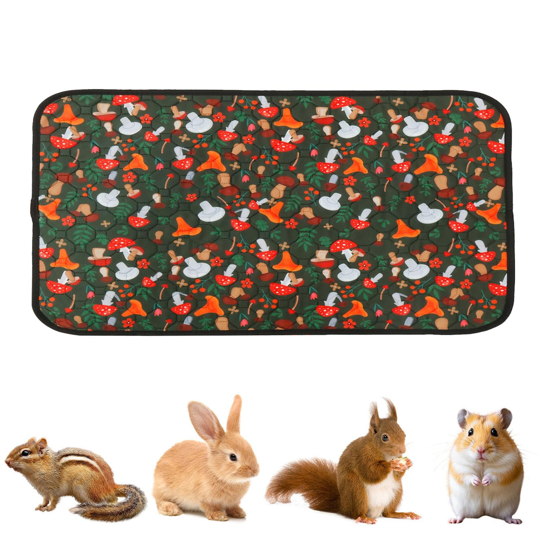 Wiederverwendbare Unterlage für Meerschweinchen, 120 x 60cm Waschbare und Wiederverwendbare Haustier
