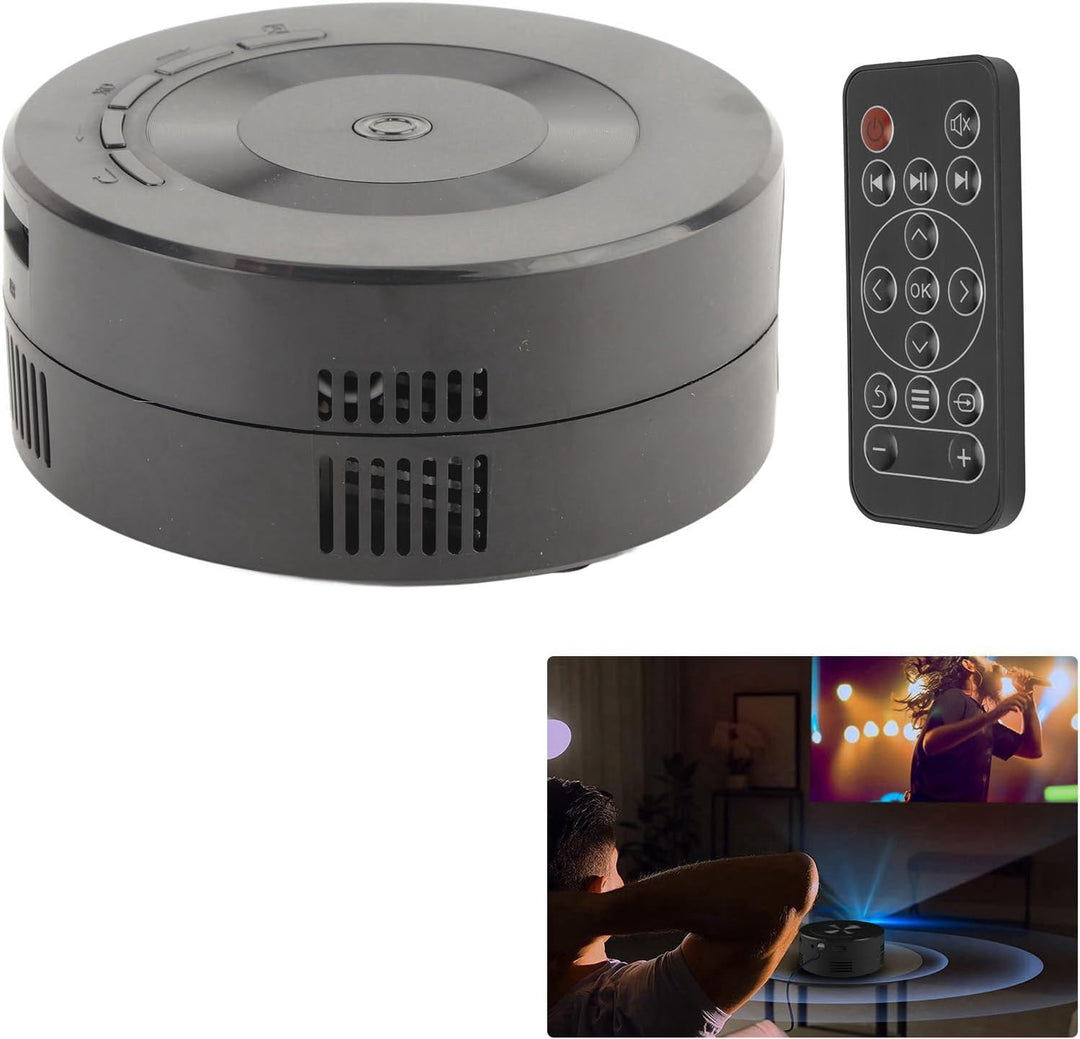 Goshyda Mini-LED-Projektor, Tragbarer Filmprojektor für Kindergeschenk, Smart Same Screen Projector