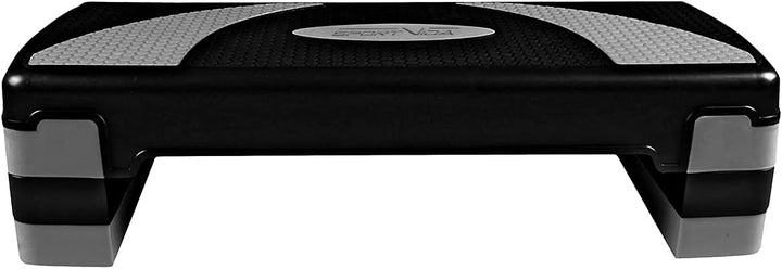 SportVida Steppbrett für Aerobic - Stepper für zuhause Training - Stepper Fitness - Fitnessgeräte fü