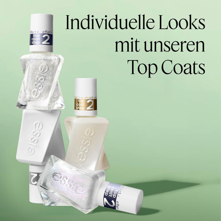 essie gel by essie langanhaltender Nagellack mit glänzendem Finish, Maniküre ohne UV-Licht, Gel Cout