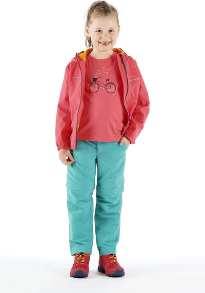 VAUDE Kids Turaco Jacket II - Regenjacke Kinder 98 bright pink, 98 bright pink