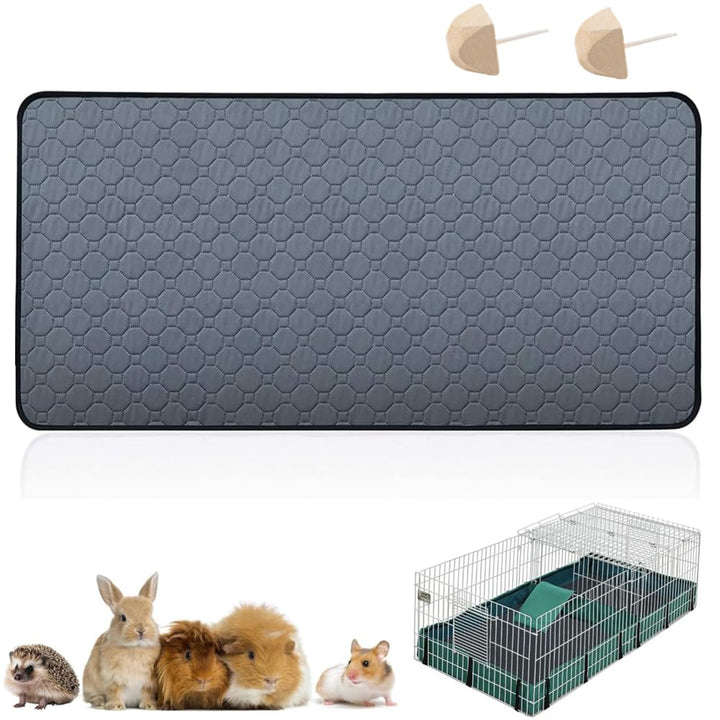 1 Stück Meerschweinchen-Käfigeinlagen60*120cm waschbare Meerschweinchen-PIPI-Pads,rutschfeste Wieder