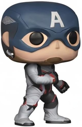 Funko Pop! Bobble: Marvel Avengers Endgame: Captain America - Vinyl-Sammelfigur - Geschenkidee - Off