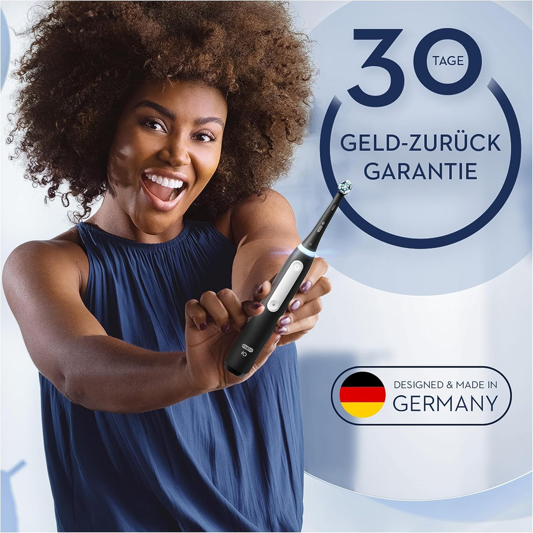 Oral-B iO Series 3 Plus Edition Doppelpack Elektrische Zahnbürste/Electric Toothbrush, PLUS 4 Aufste