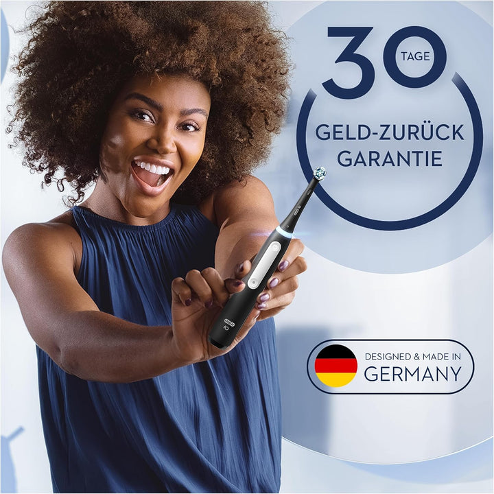 Oral-B iO Series 3 Plus Edition Doppelpack Elektrische Zahnbürste/Electric Toothbrush, PLUS 4 Aufste