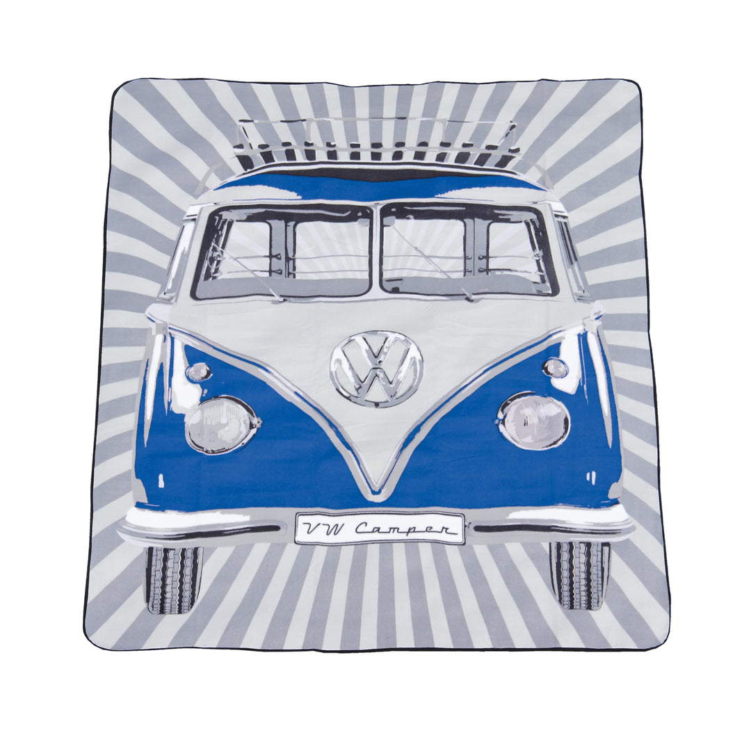 BRISA VW Collection - Volkswagen Picknickdecke 200x150 cm Wasserdicht Wärmeisoliert Garten Outdoor S
