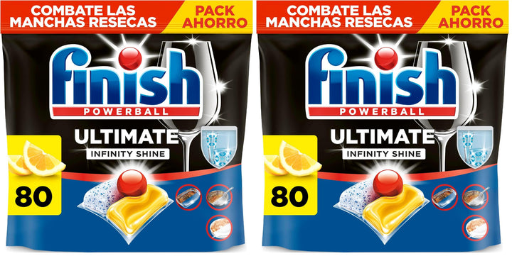Finish Ultimate Infinity Shine Citrus Spülmaschinentabs – Geschirrspültabs für Tiefenreinigung, Fett